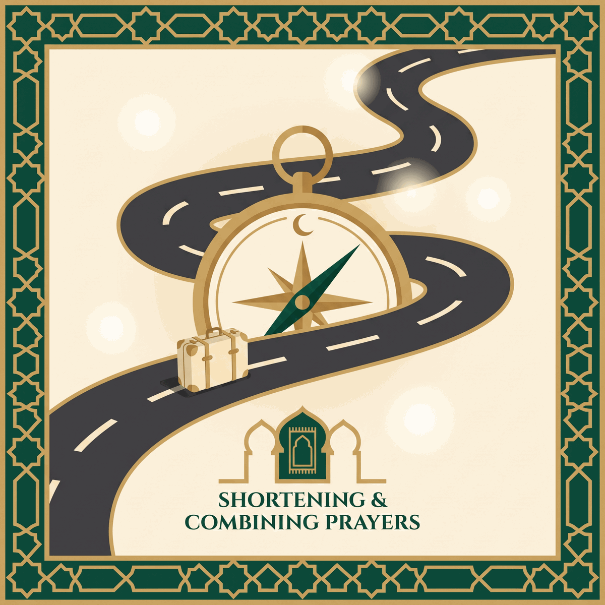 Combining and shortening prayers while traveling