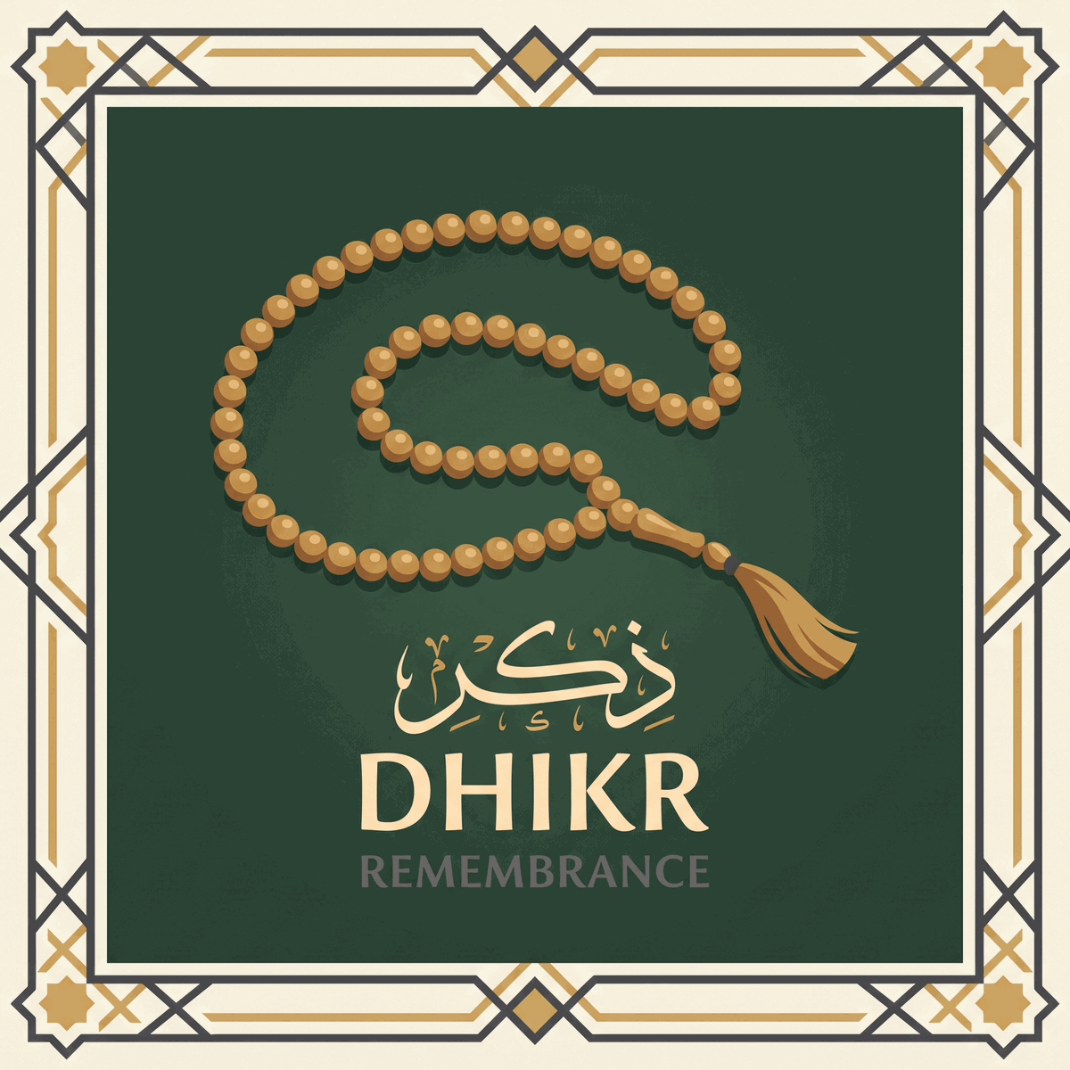 Dhikr throughout the day