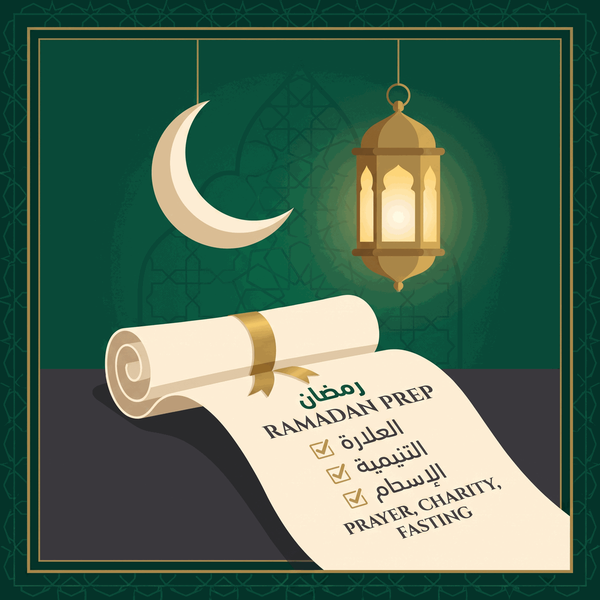 Ramadan preparation checklist