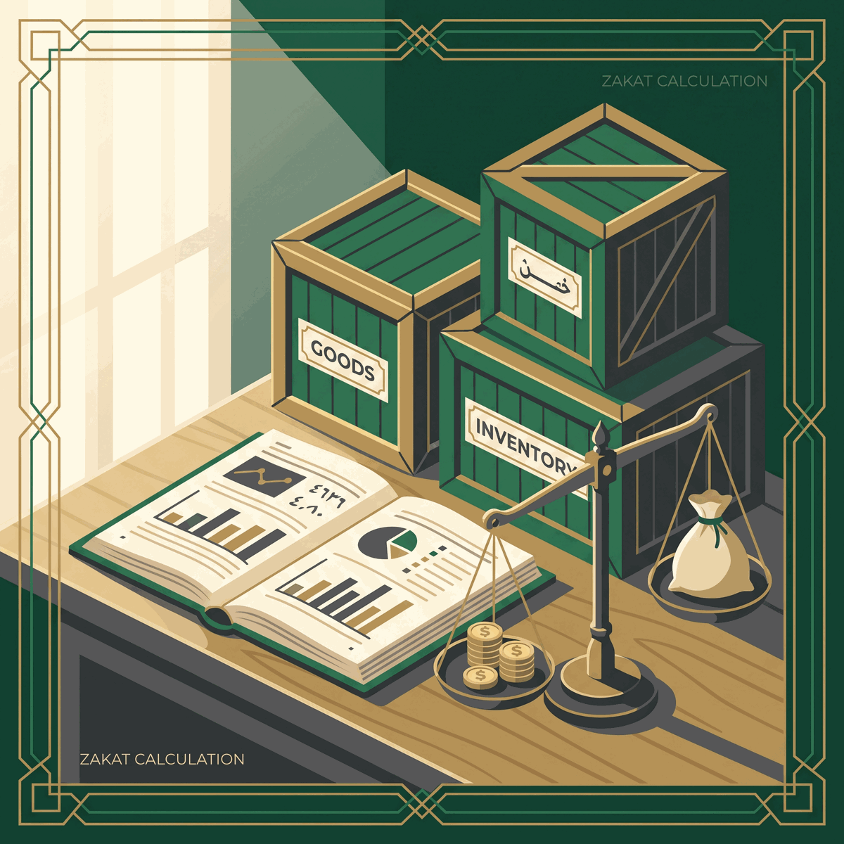 Zakat on business inventory
