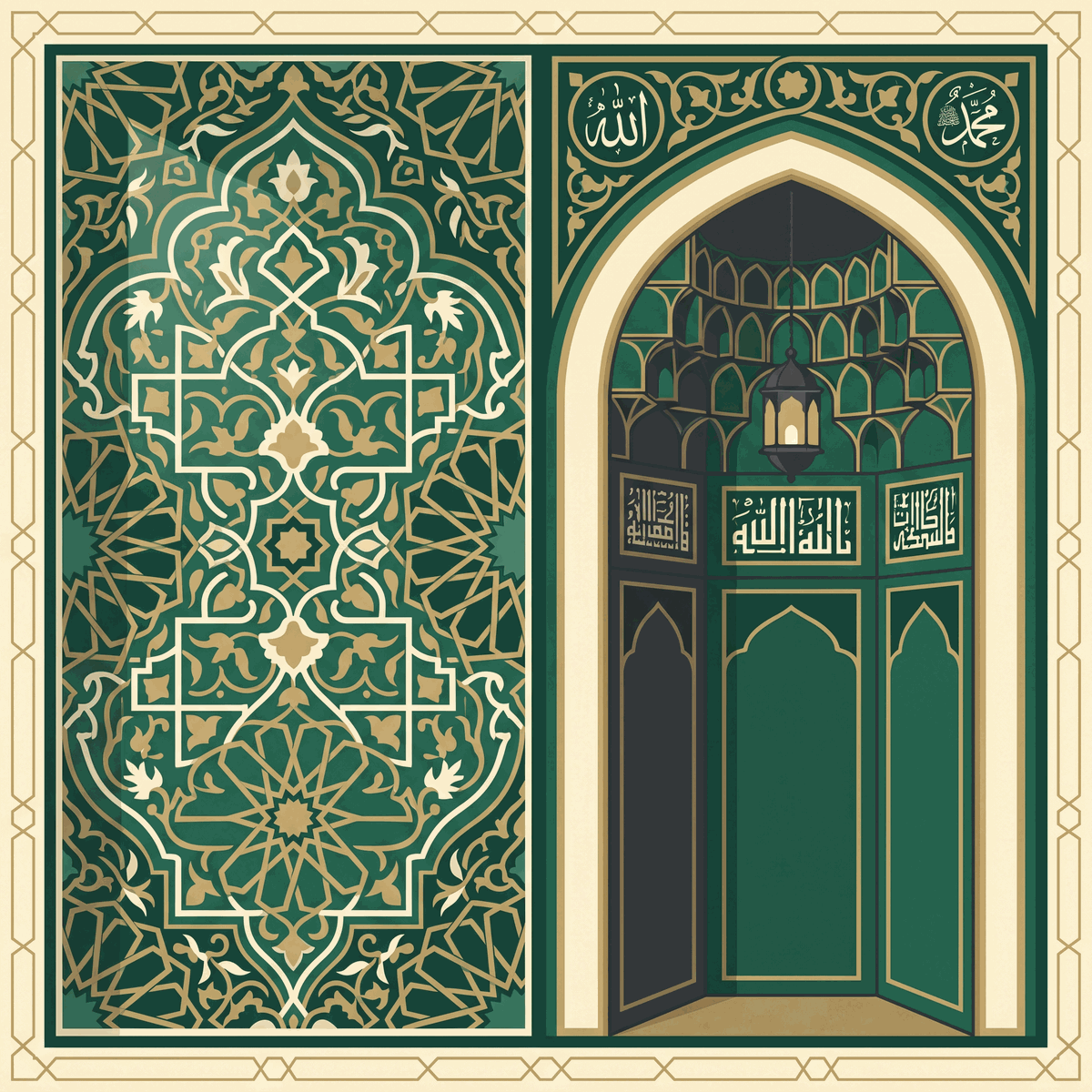 Islamic art & architecture in Mauritius' mosques