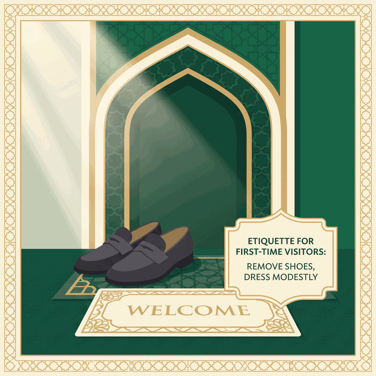 Mosque etiquette for first-time visitors